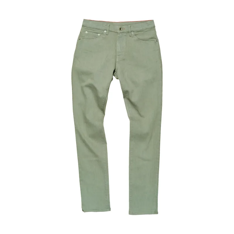 Alexander Stretch | Sage sold by Raleigh Denim Workshop