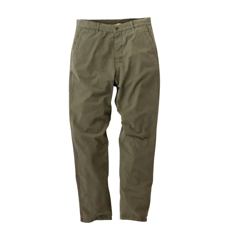 Rowan Trouser | Twill Fatigue sold by Raleigh Denim Workshop