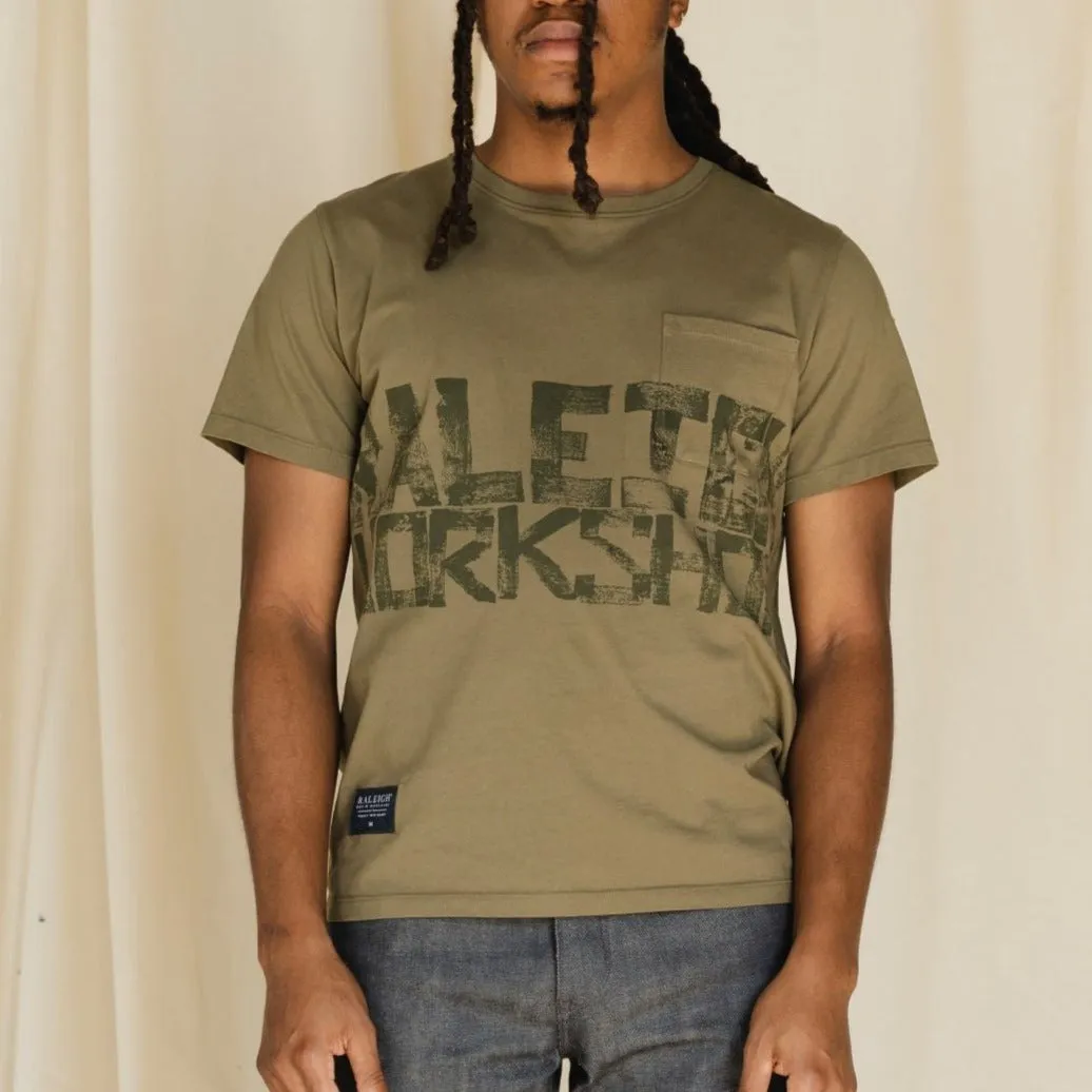 Graphic Pocket Tee sold by Raleigh Denim Workshop
