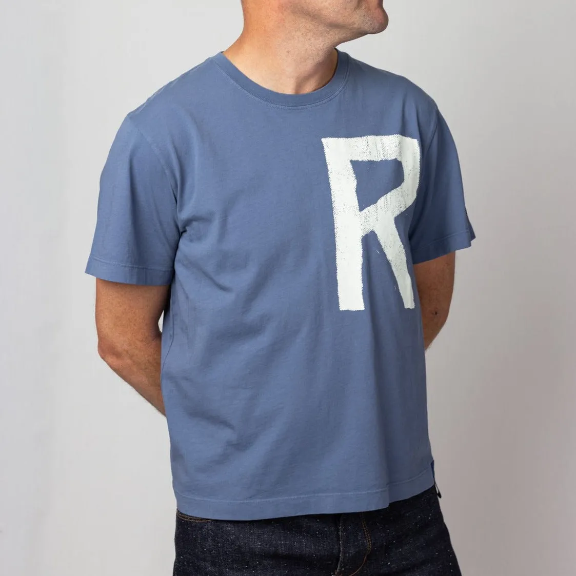 Letter R Tee sold by Raleigh Denim Workshop product image thumbnail 3