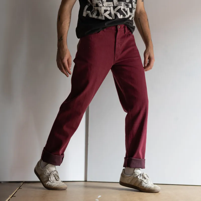 Alexander Stretch | Garnet sold by Raleigh Denim Workshop
