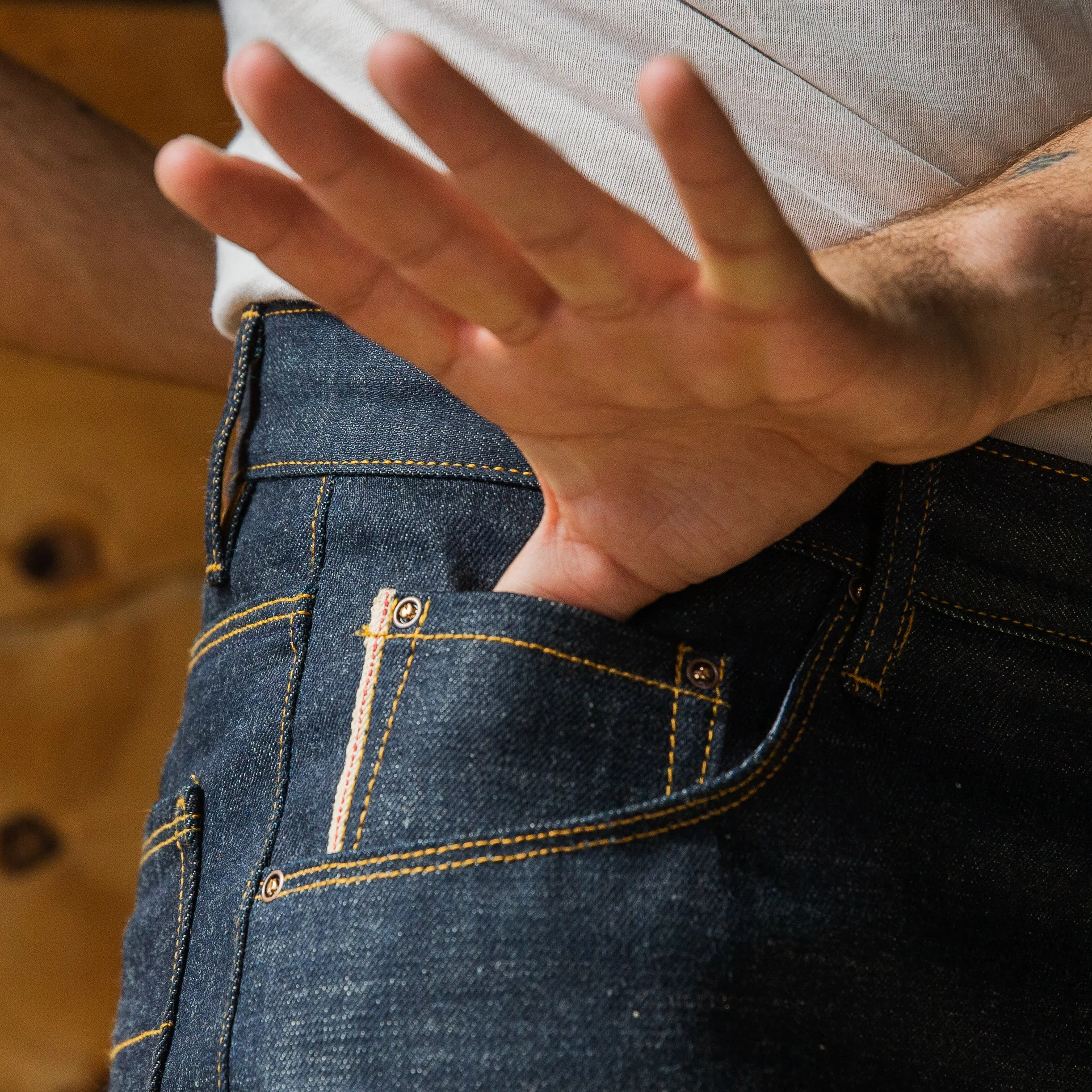 Alexander | Original Raw Selvage sold by Raleigh Denim Workshop product image thumbnail 5