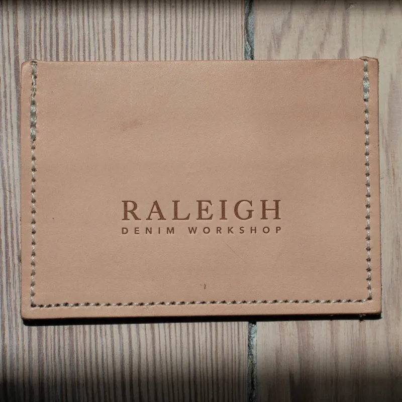 Card Holder | Denim + Leather made by Raleigh Denim Workshop