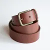 Classic Leather Belt sold by Raleigh Denim Workshop
