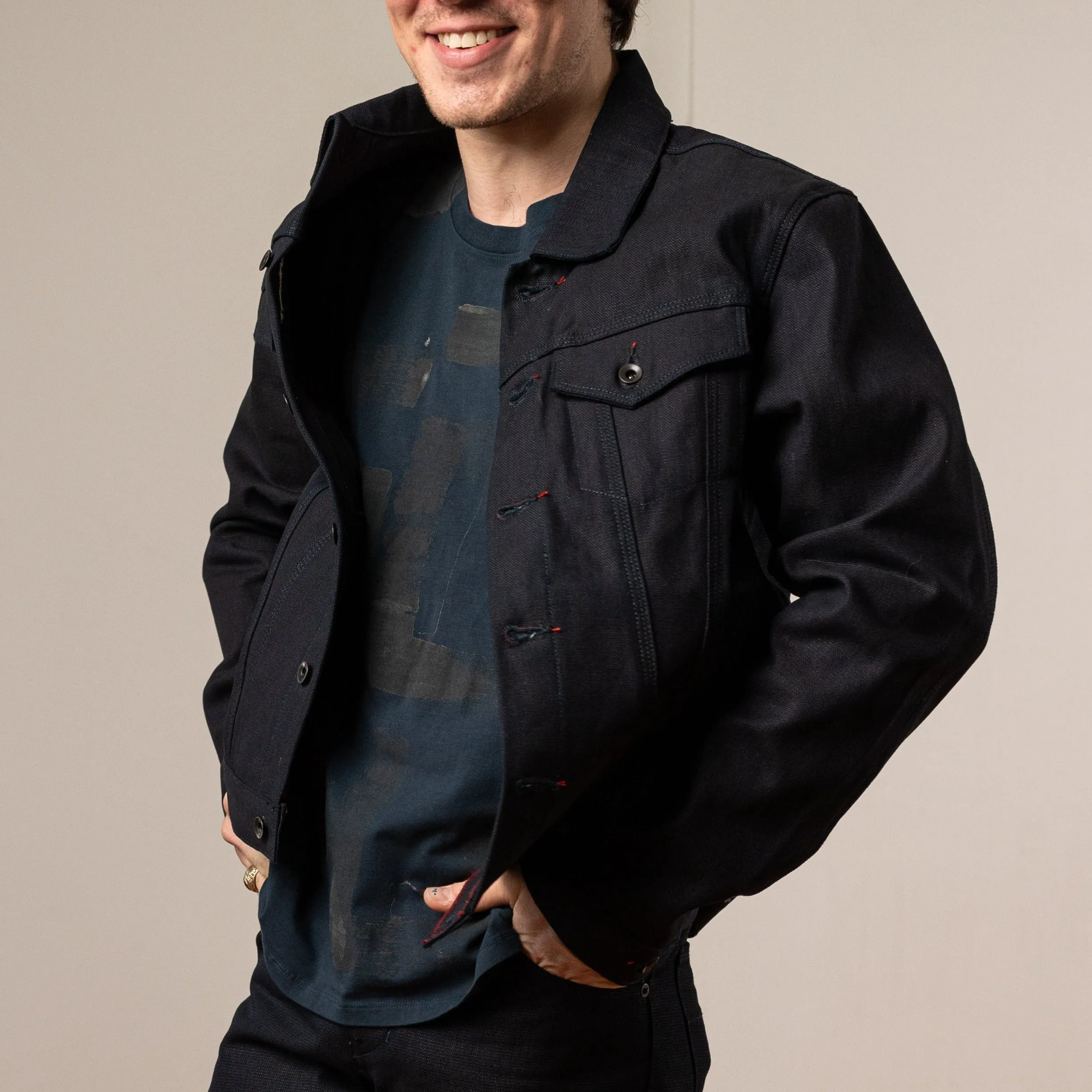 Denim Jacket | Basketweave sold by Raleigh Denim Workshop