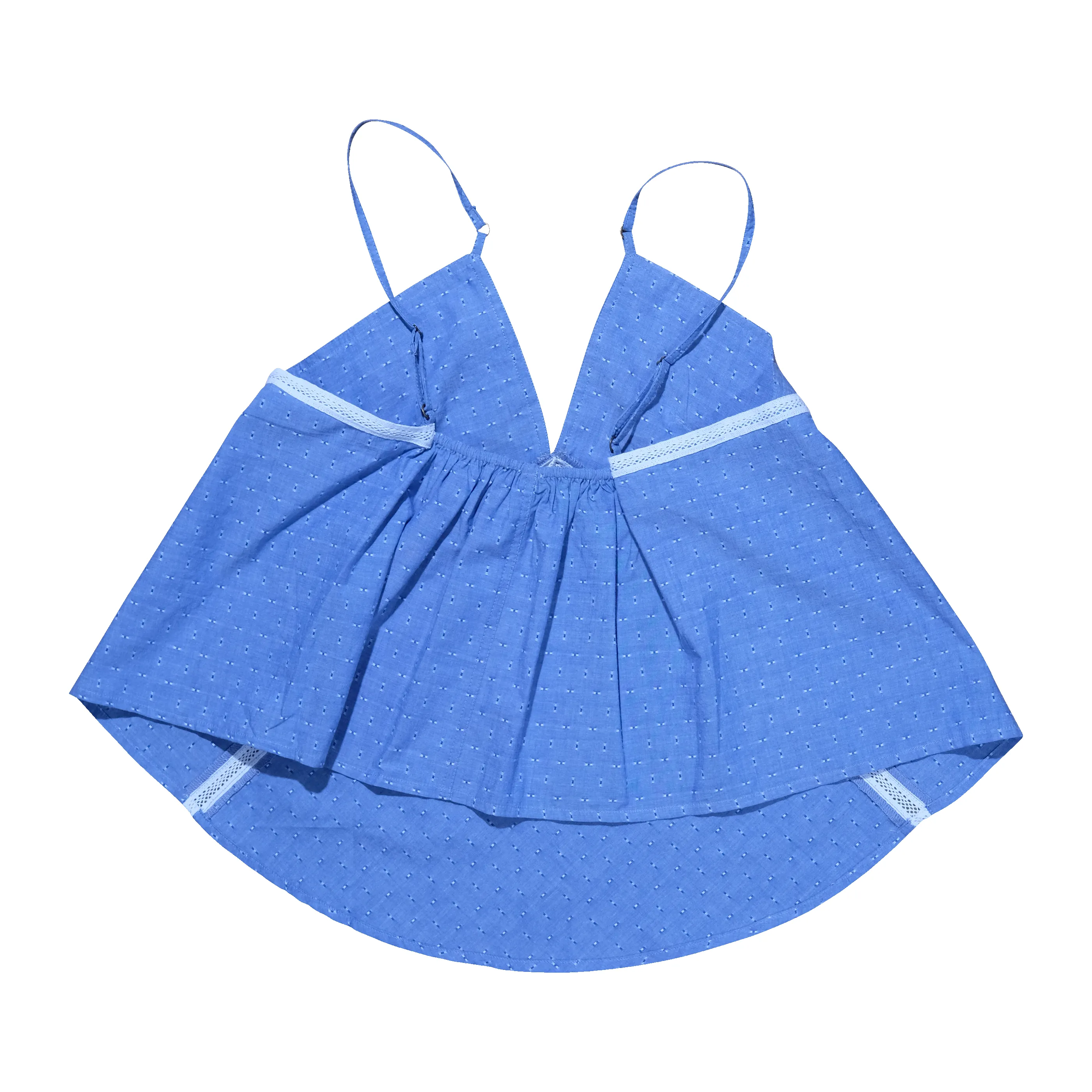 Berti Cami | Blue Dobby sold by Raleigh Denim Workshop product image thumbnail 2