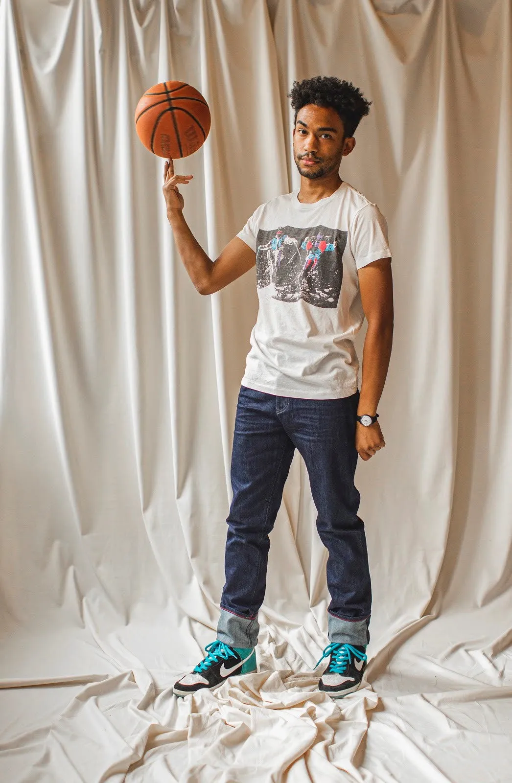 Alexander Washed Denim sold by Raleigh Denim Workshop product image thumbnail 4