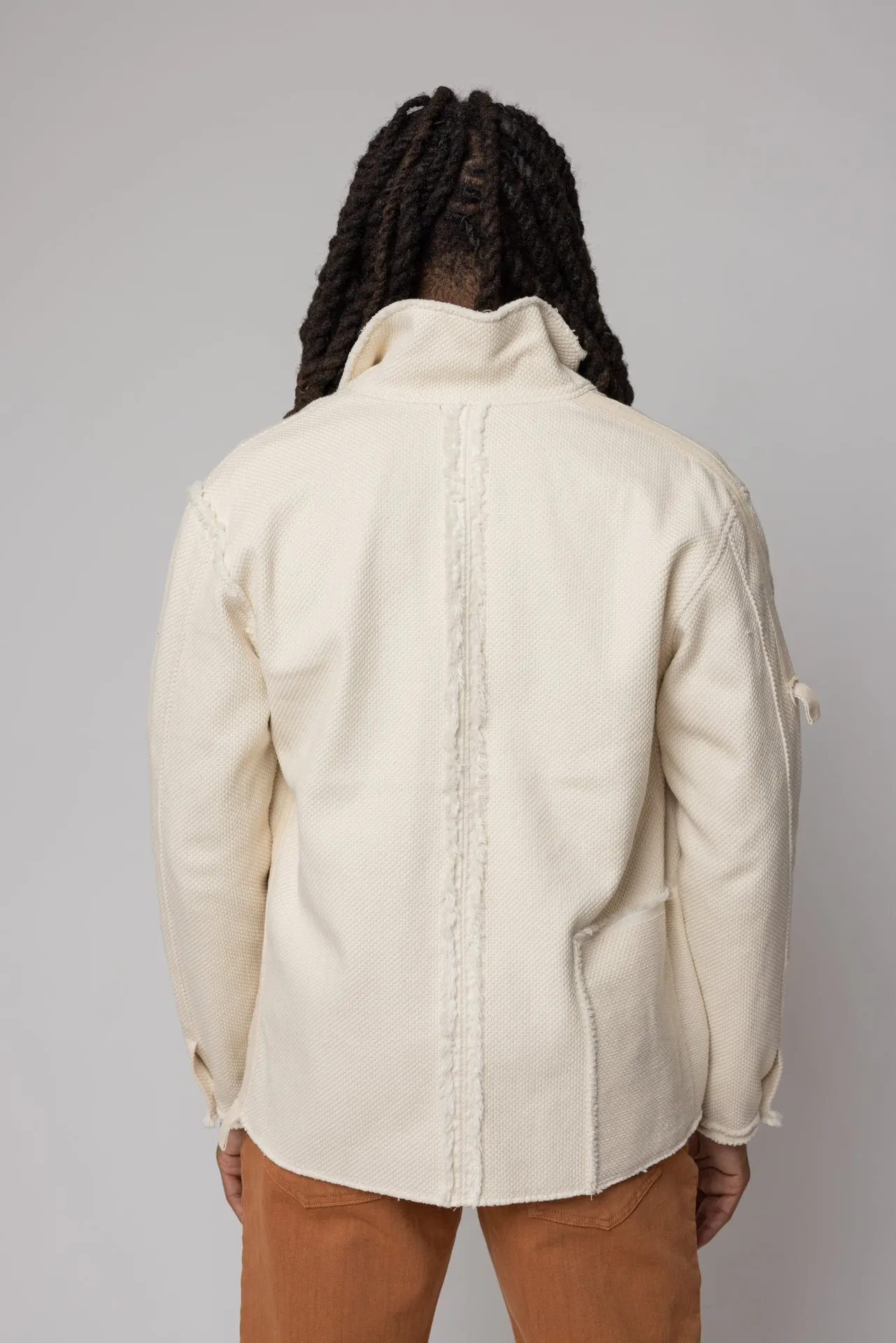 Chore Coat | Surplus Herringbone sold by Raleigh Denim Workshop product image thumbnail 5