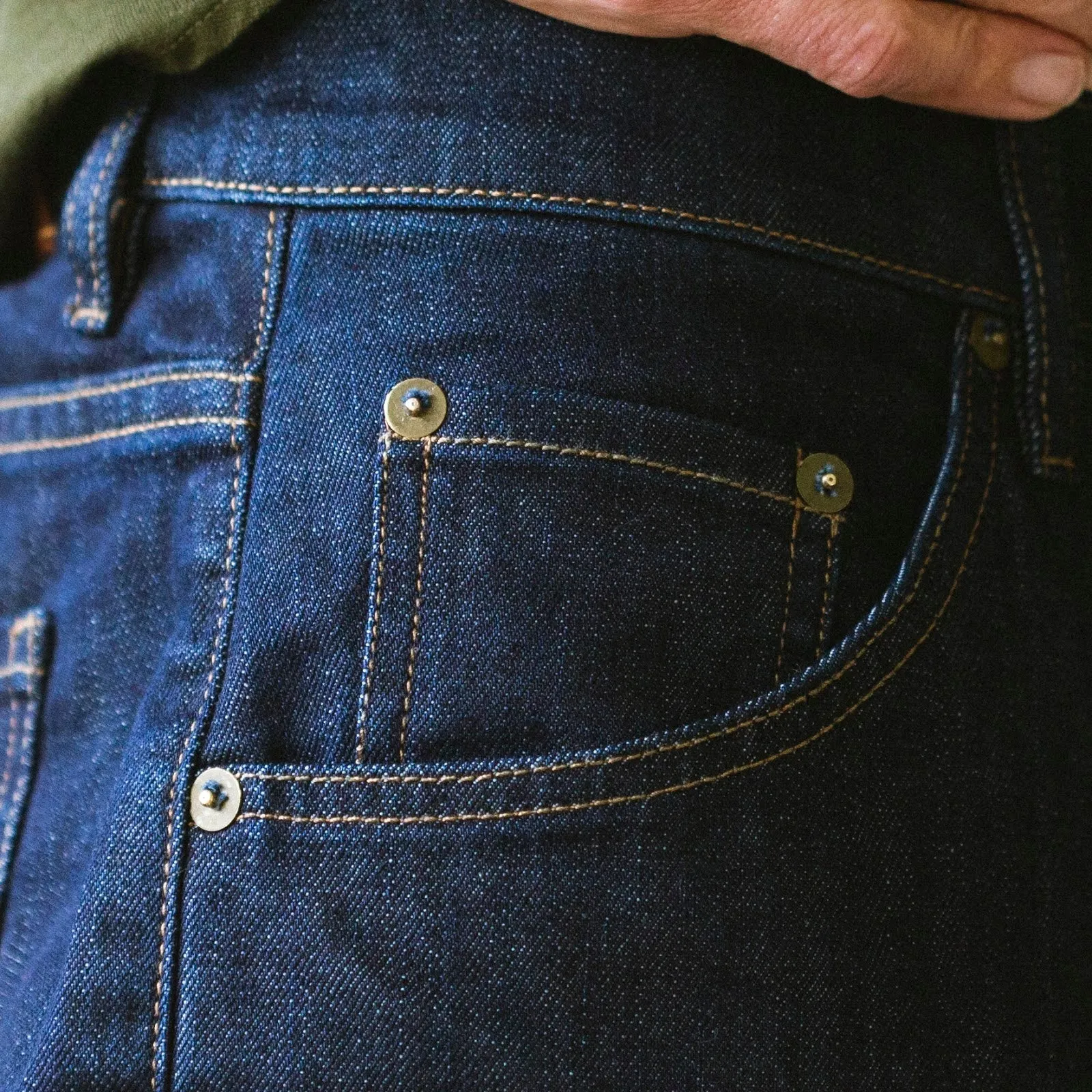 Graham | Washed denim sold by Raleigh Denim Workshop product image thumbnail 5