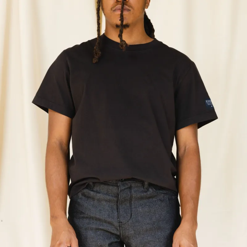 Boxy Tee | Black sold by Raleigh Denim Workshop