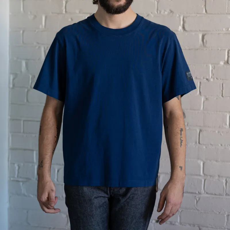 Boxy Tee | Navy sold by Raleigh Denim Workshop
