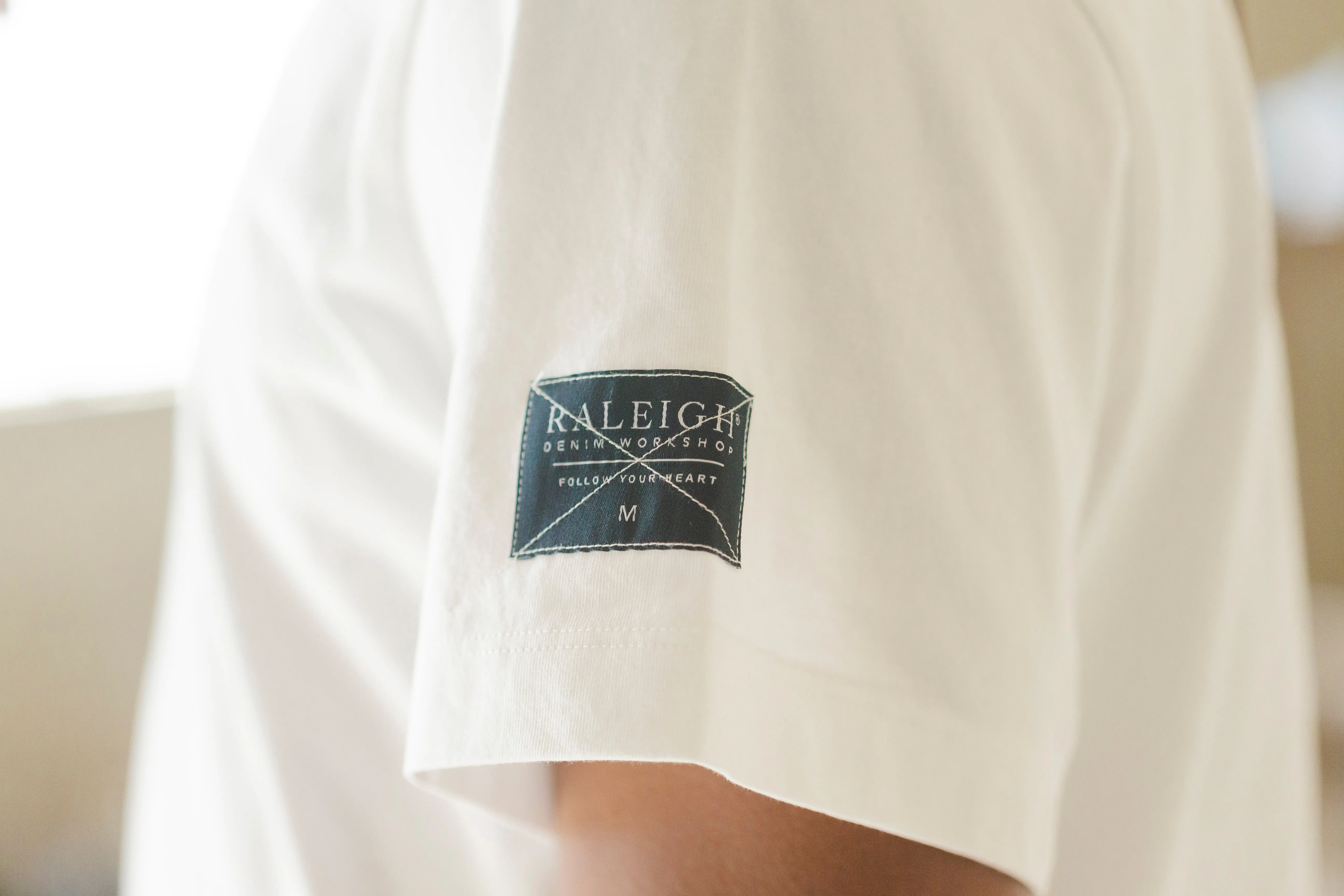 Boxy Tee | White sold by Raleigh Denim Workshop product image thumbnail 2