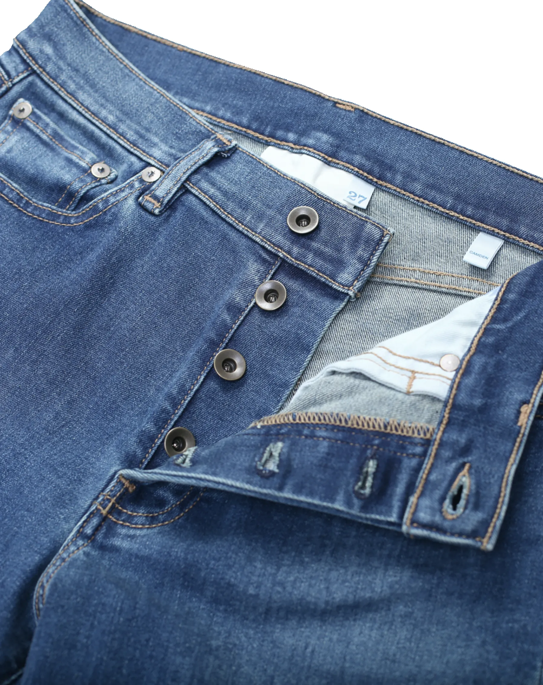 Camden | Medium Wash sold by Raleigh Denim Workshop product image thumbnail 4