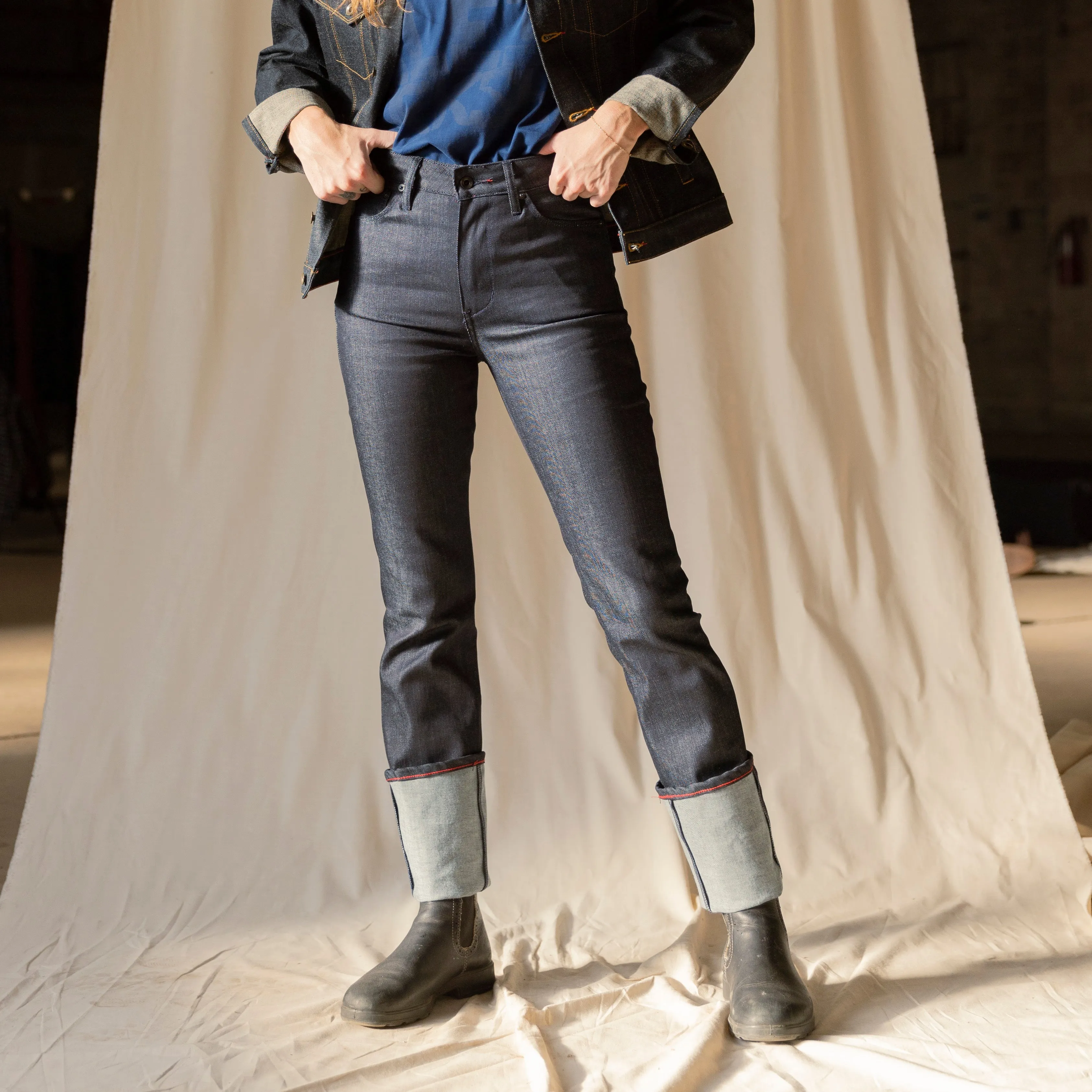 Madison | Raw Stretch | Tonal Stitch sold by Raleigh Denim Workshop product image thumbnail 5