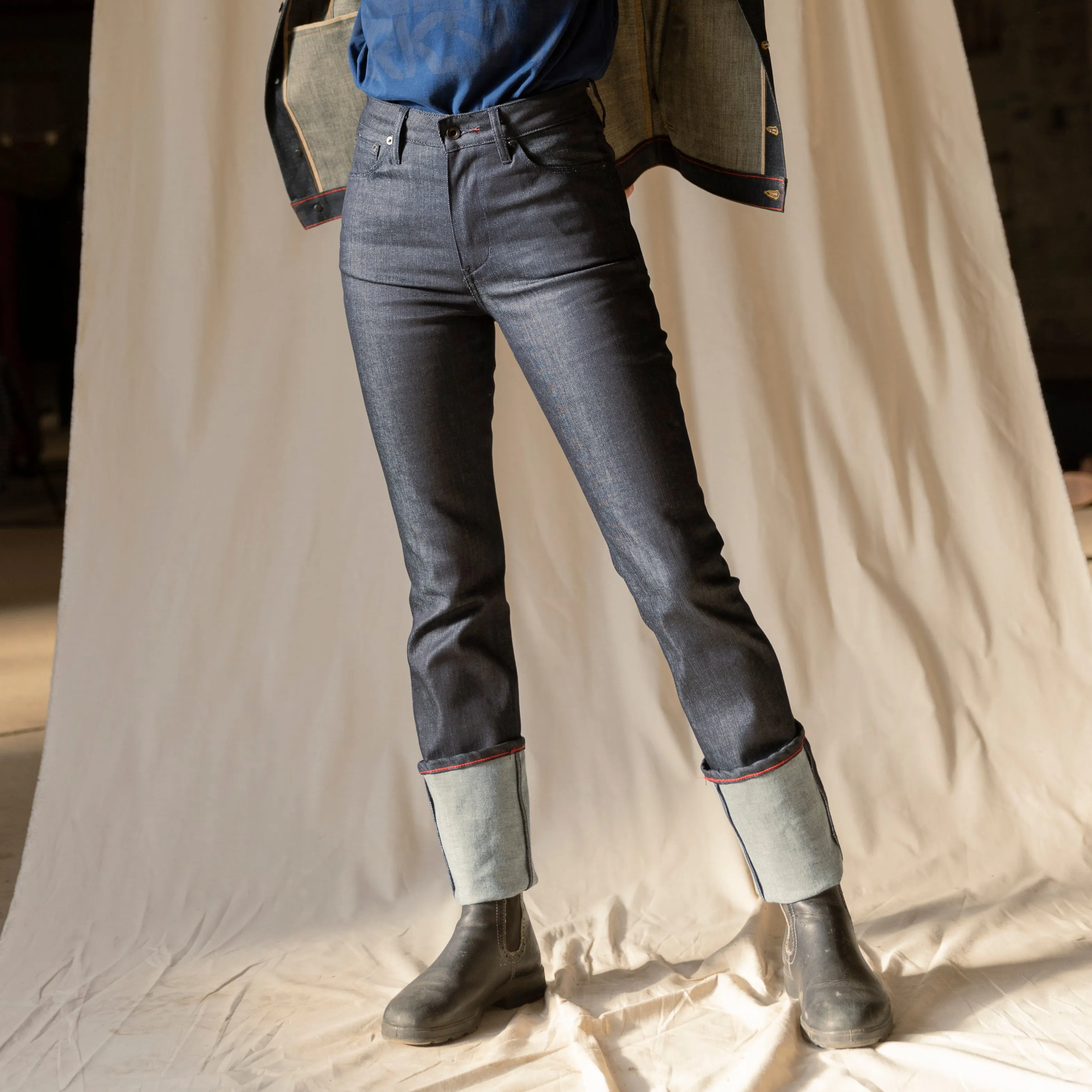 Madison | Raw Stretch | Tonal Stitch sold by Raleigh Denim Workshop product image thumbnail 4