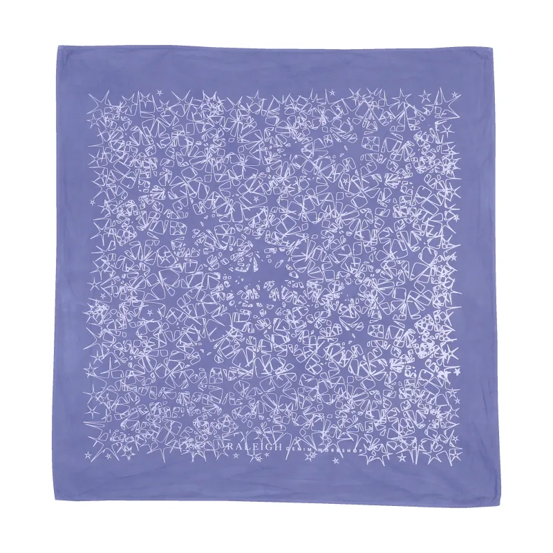 Bandana | Starry Stars - Twilight sold by Raleigh Denim Workshop