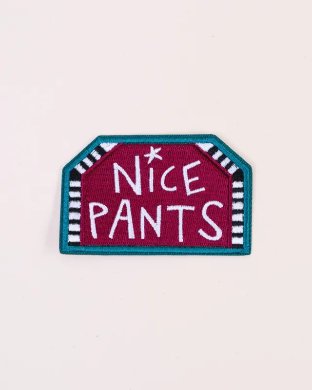 Nice Pants Patch sold by Raleigh Denim Workshop