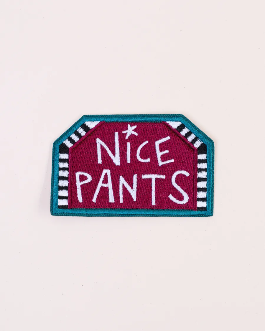 Nice Pants Patch sold by Raleigh Denim Workshop