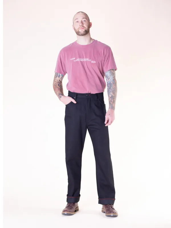 Rowan | Obsidian Raw made by Raleigh Denim Workshop