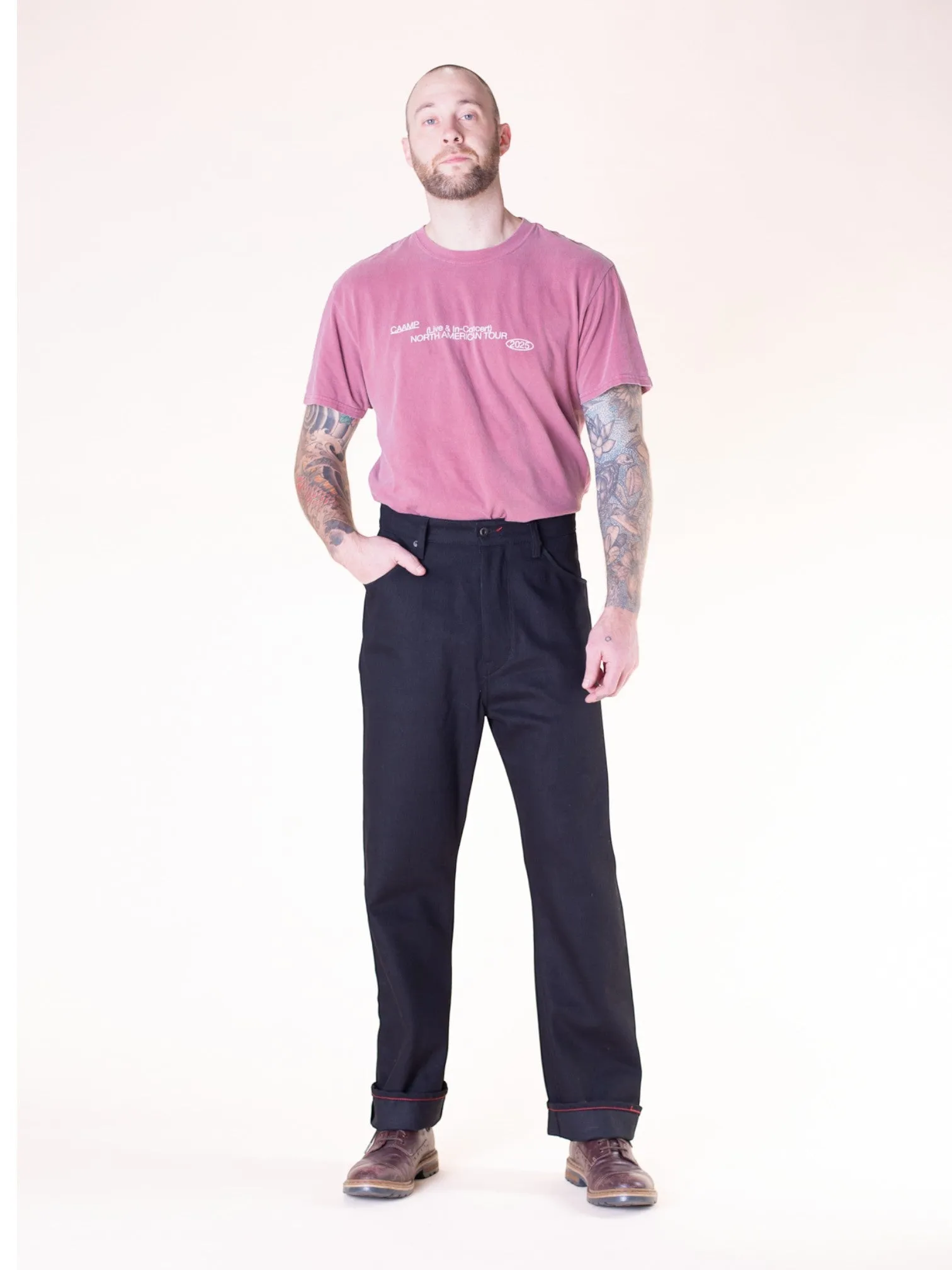 Rowan | Obsidian Raw sold by Raleigh Denim Workshop