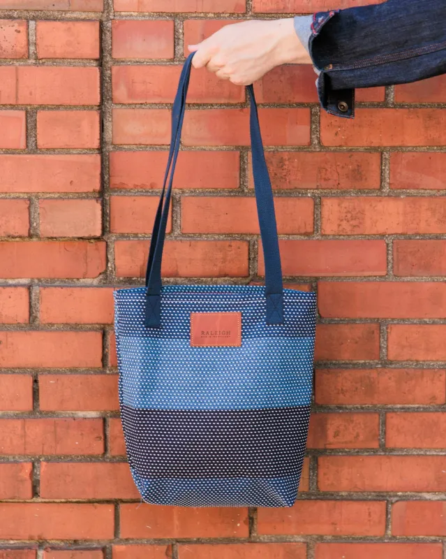 Tote | Sashiko Blue made by Raleigh Denim Workshop