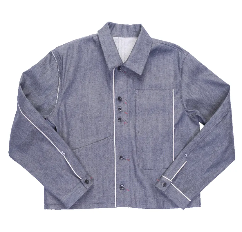 Moto Jacket | Grey Selvage made by Raleigh Denim Workshop