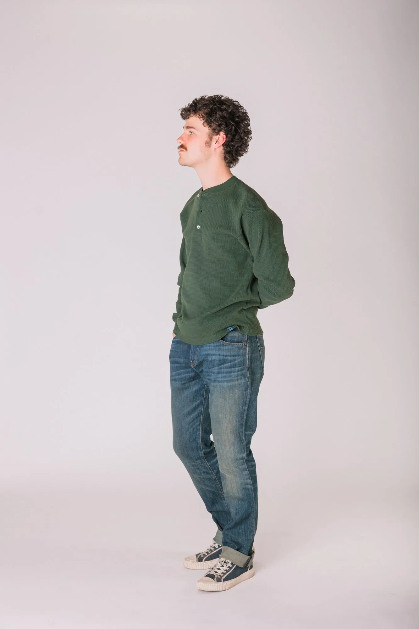 Waffle Thermal | Ivy sold by Raleigh Denim Workshop product image thumbnail 5