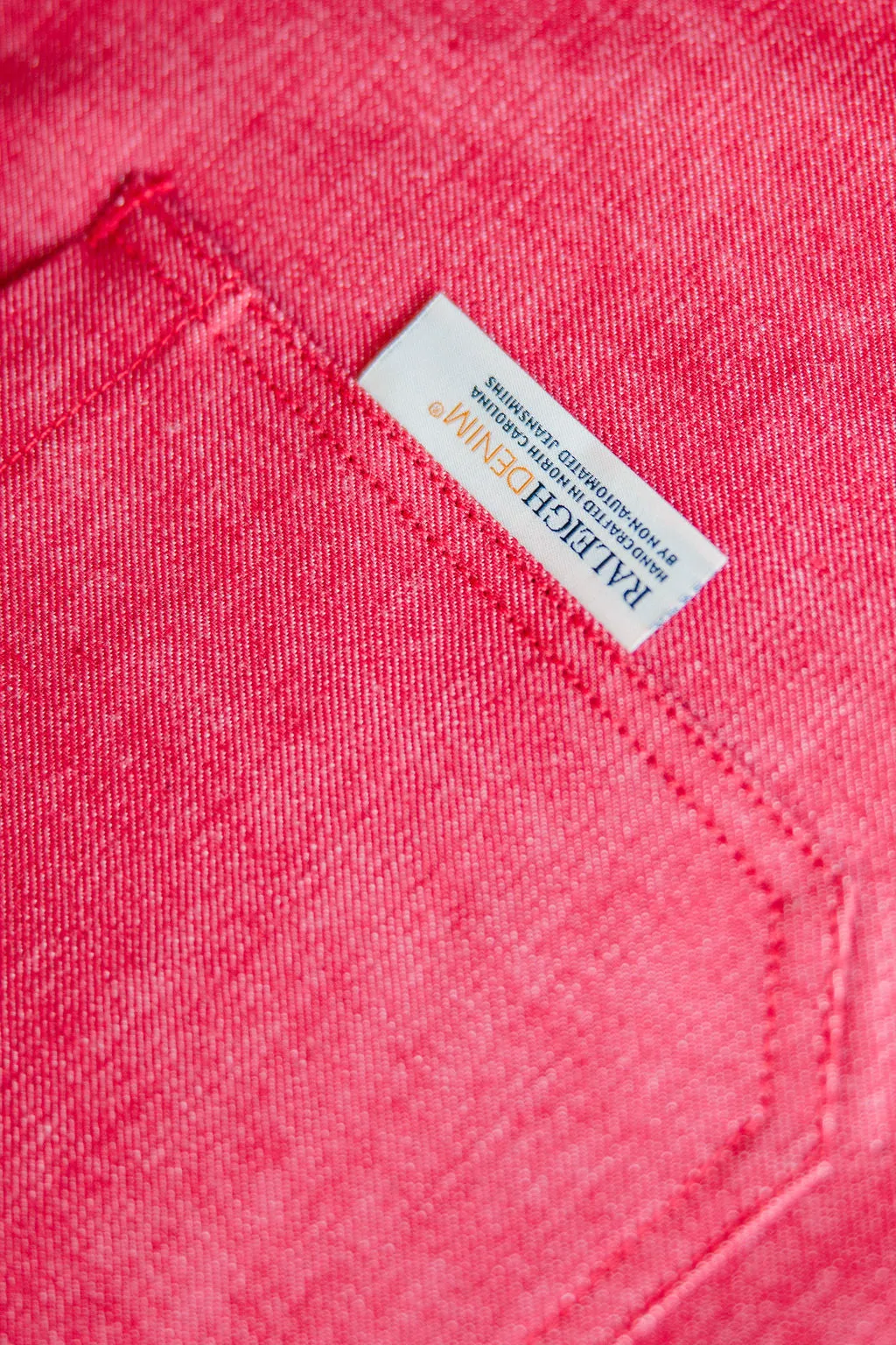 Patch Pocket Apron | Red Selvage sold by Raleigh Denim Workshop product image thumbnail 2