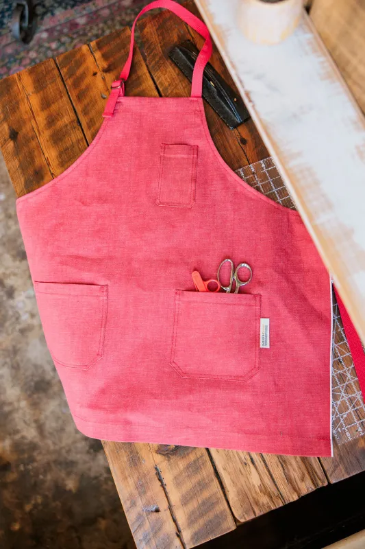 Patch Pocket Apron | Red Selvage made by Raleigh Denim Workshop