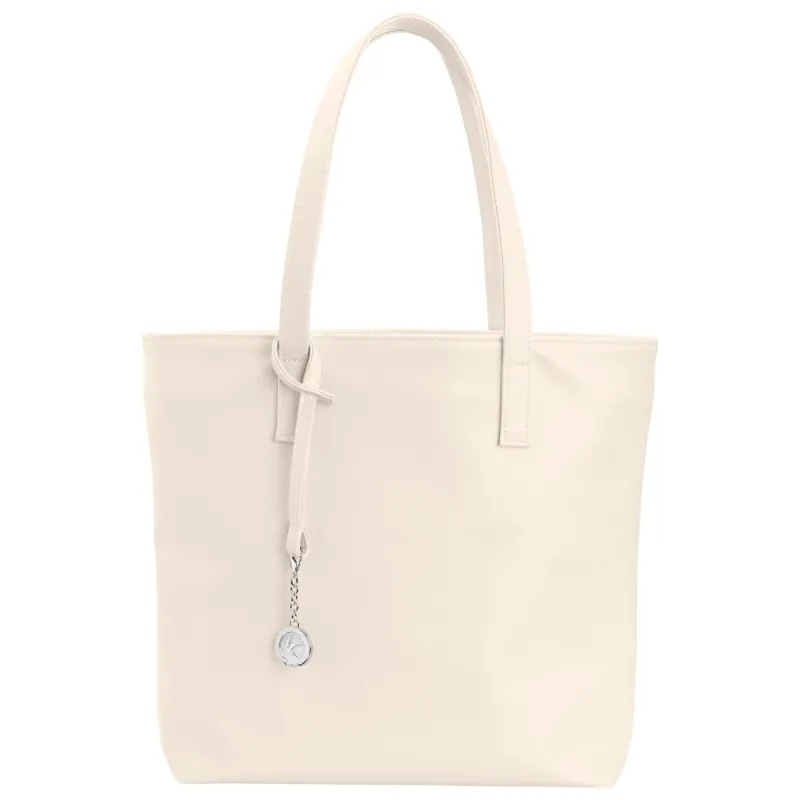 Simma Tote - Cream Sileather - Sample Sale sold by Svala
