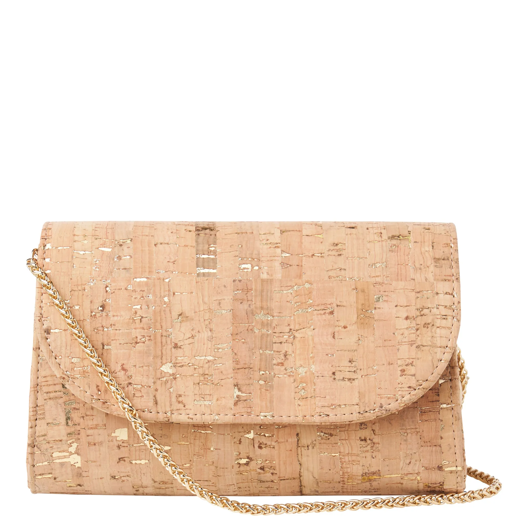 Didi Clutch Mini - Gold Speckled Cork sold by Svala