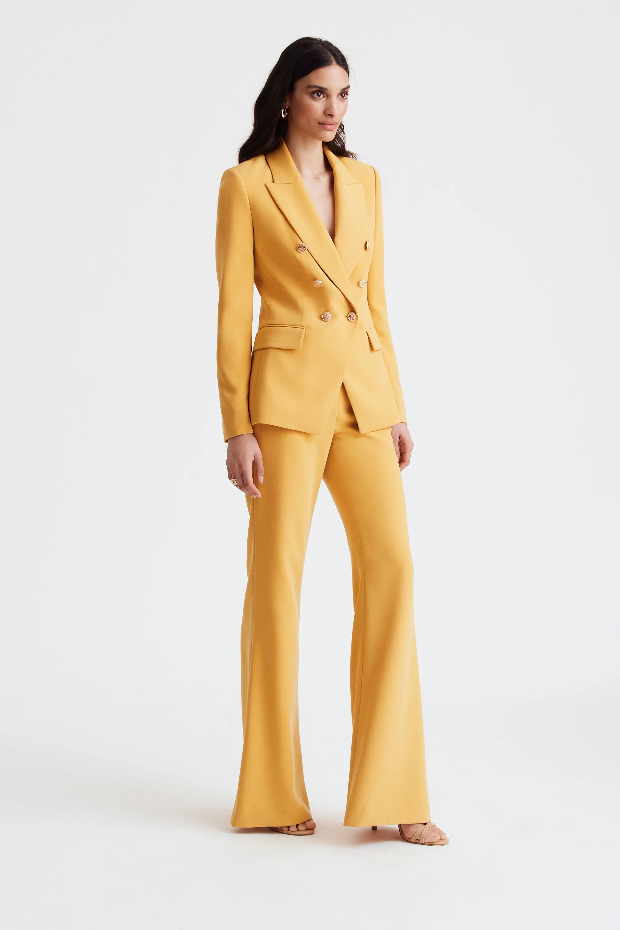 Kylie Stretch Woven Double Breasted Blazer sold by Toccin product image thumbnail 2