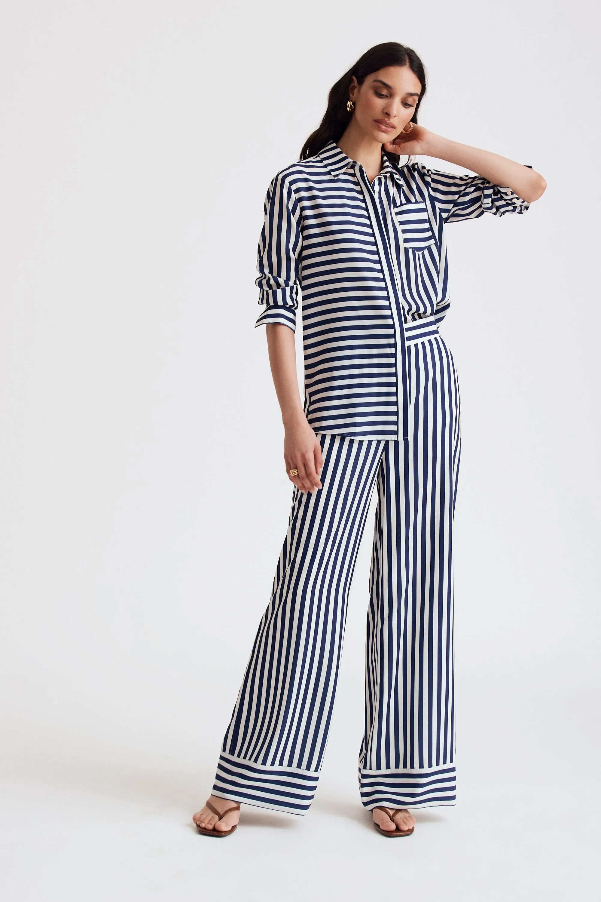 Riley Boyfriend Shirt sold by Toccin product image thumbnail 4