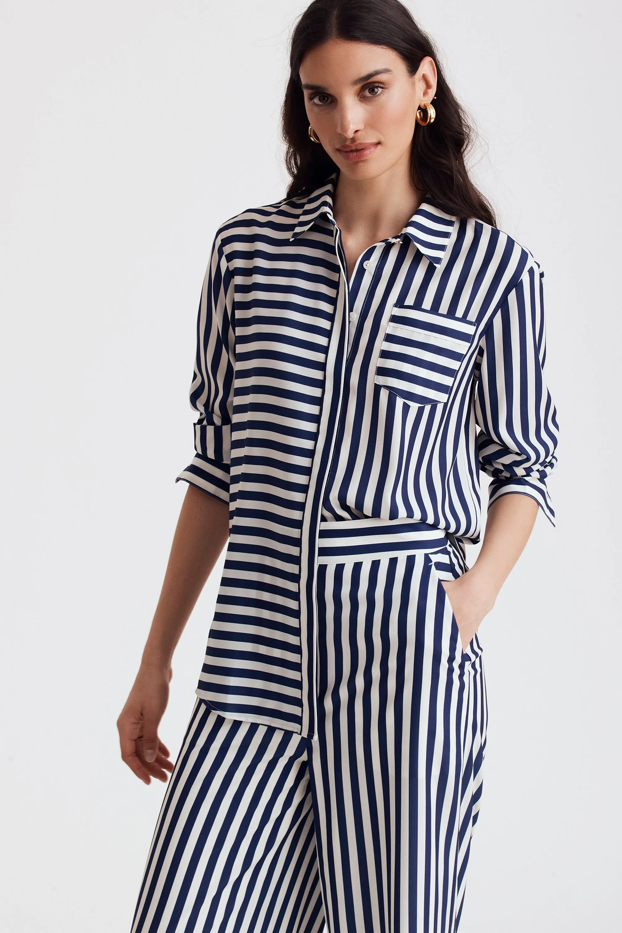 Riley Boyfriend Shirt sold by Toccin