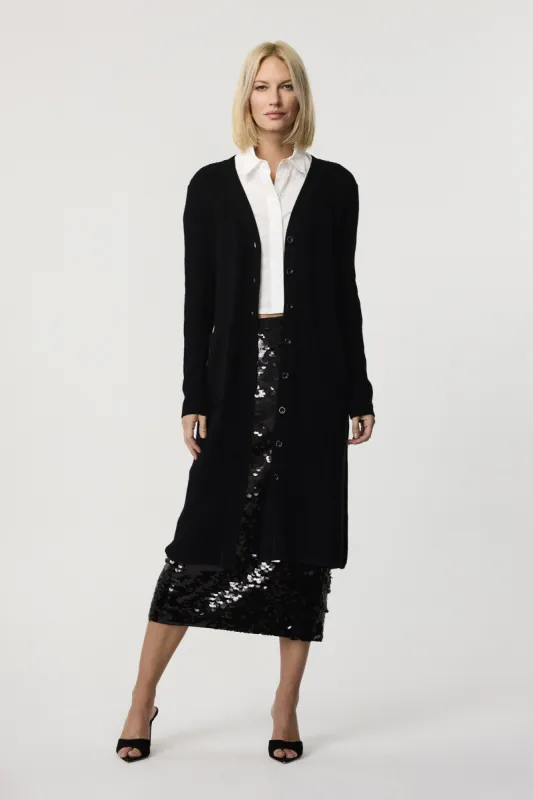 Isabella Long Cardigan sold by Toccin