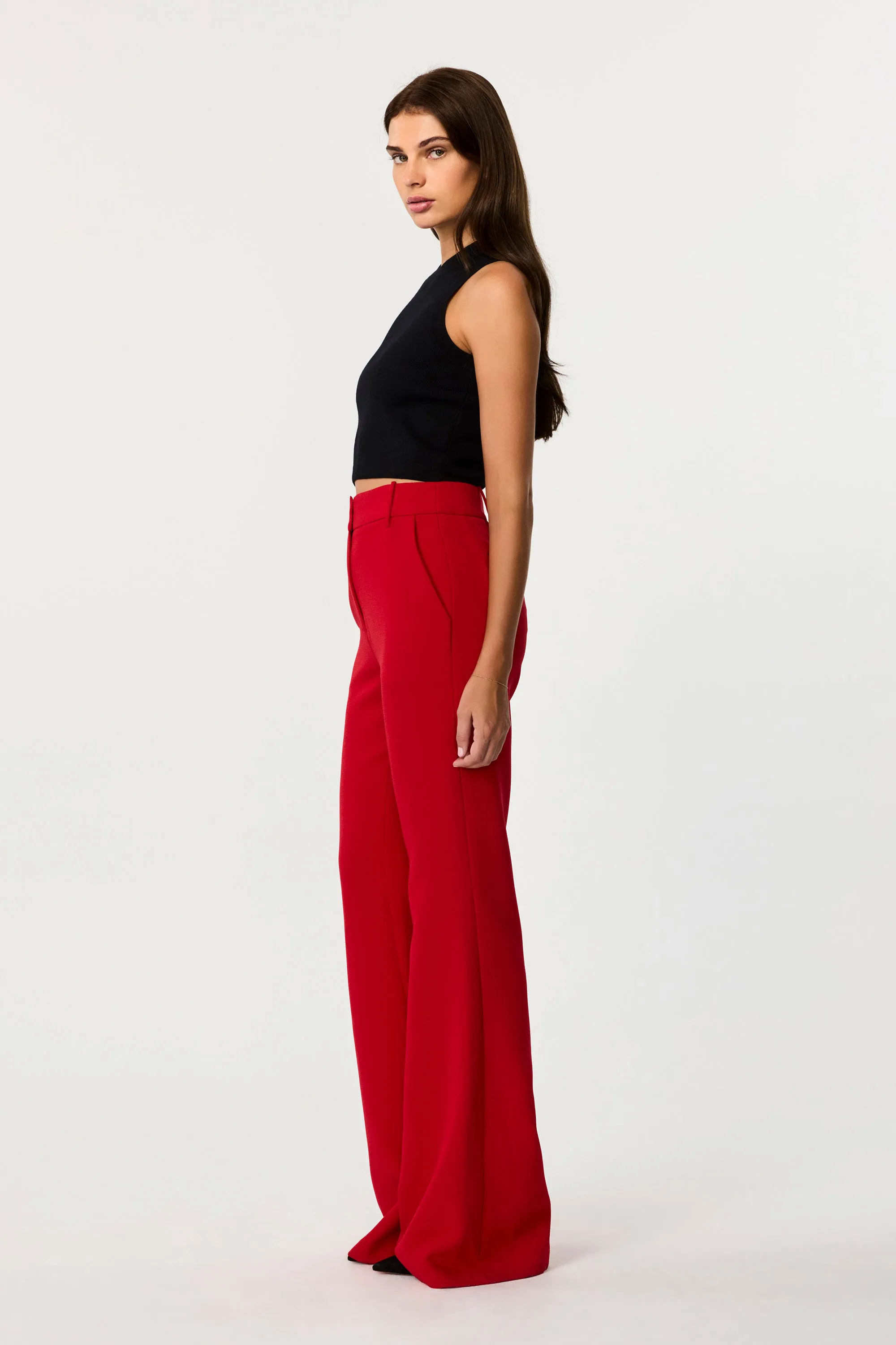 Gaia High-Waisted Flare Dress Pants sold by Toccin product image thumbnail 5