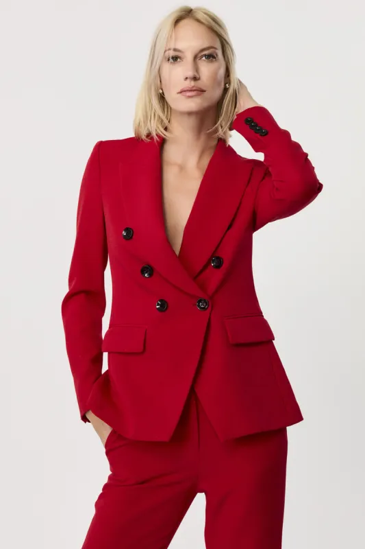 Kylie Modern Double-Breasted Blazer sold by Toccin