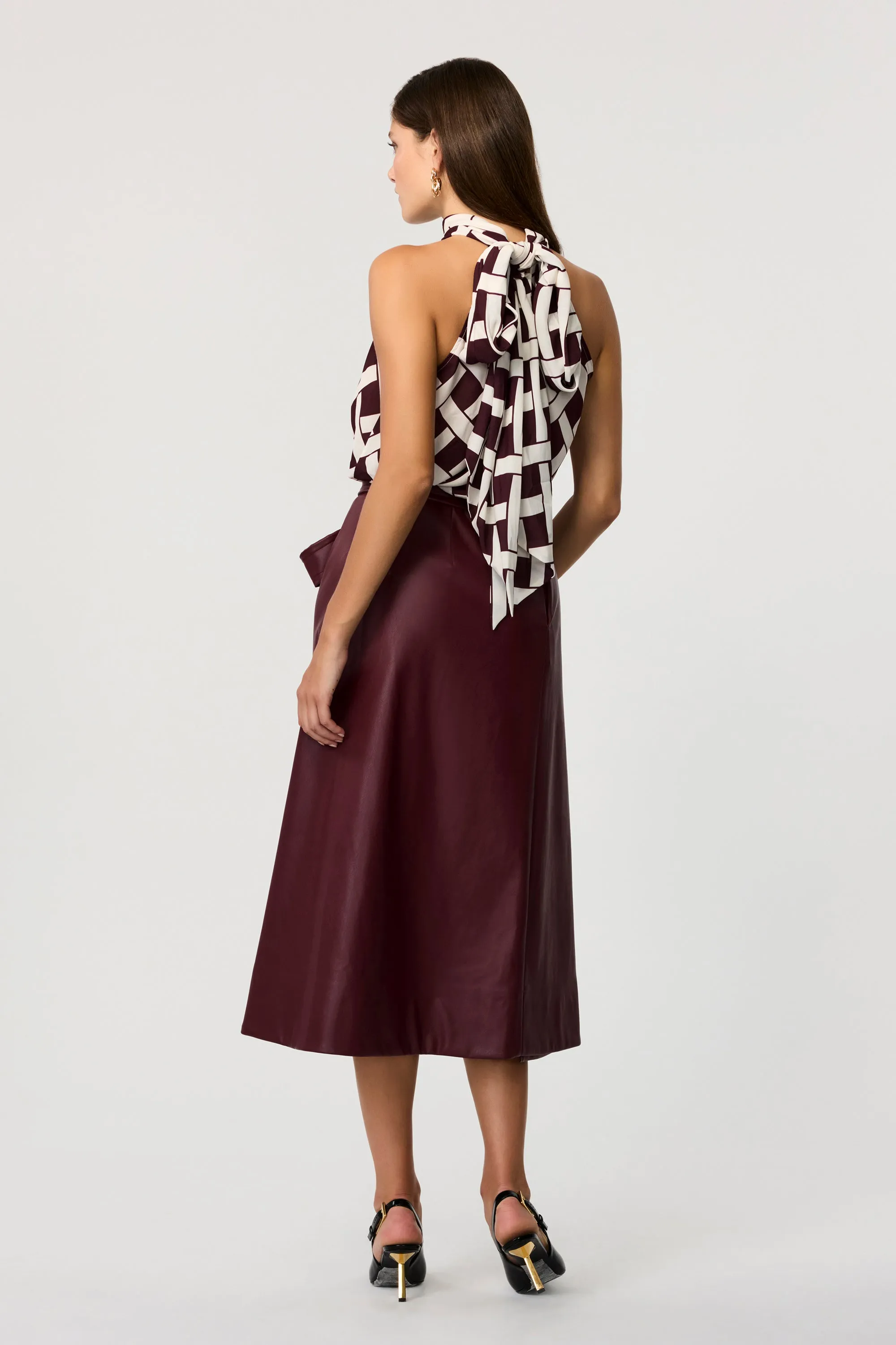 Hattie Sleeveless Tie-Neck Blouse sold by Toccin product image thumbnail 5