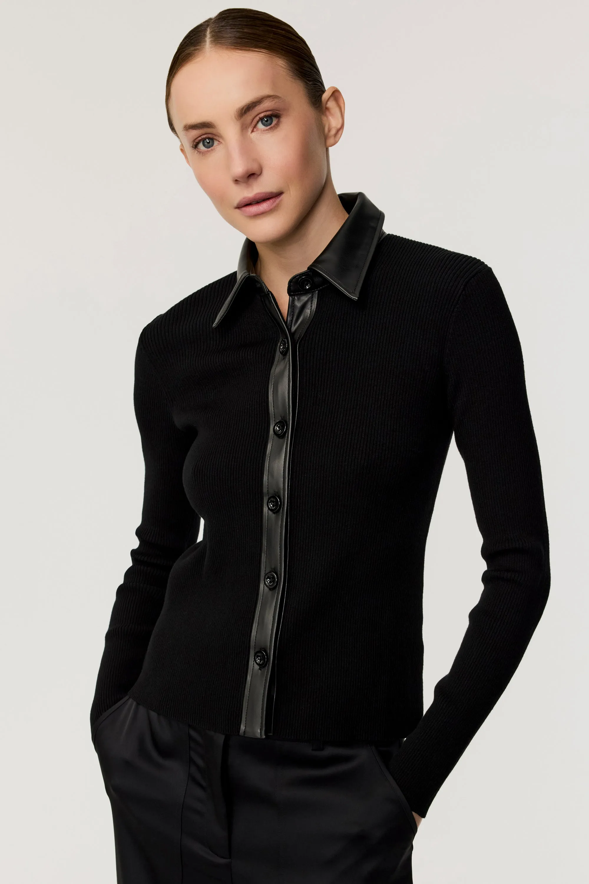 Jordan Ribbed Button-Down Shirt sold by Toccin product image thumbnail 2