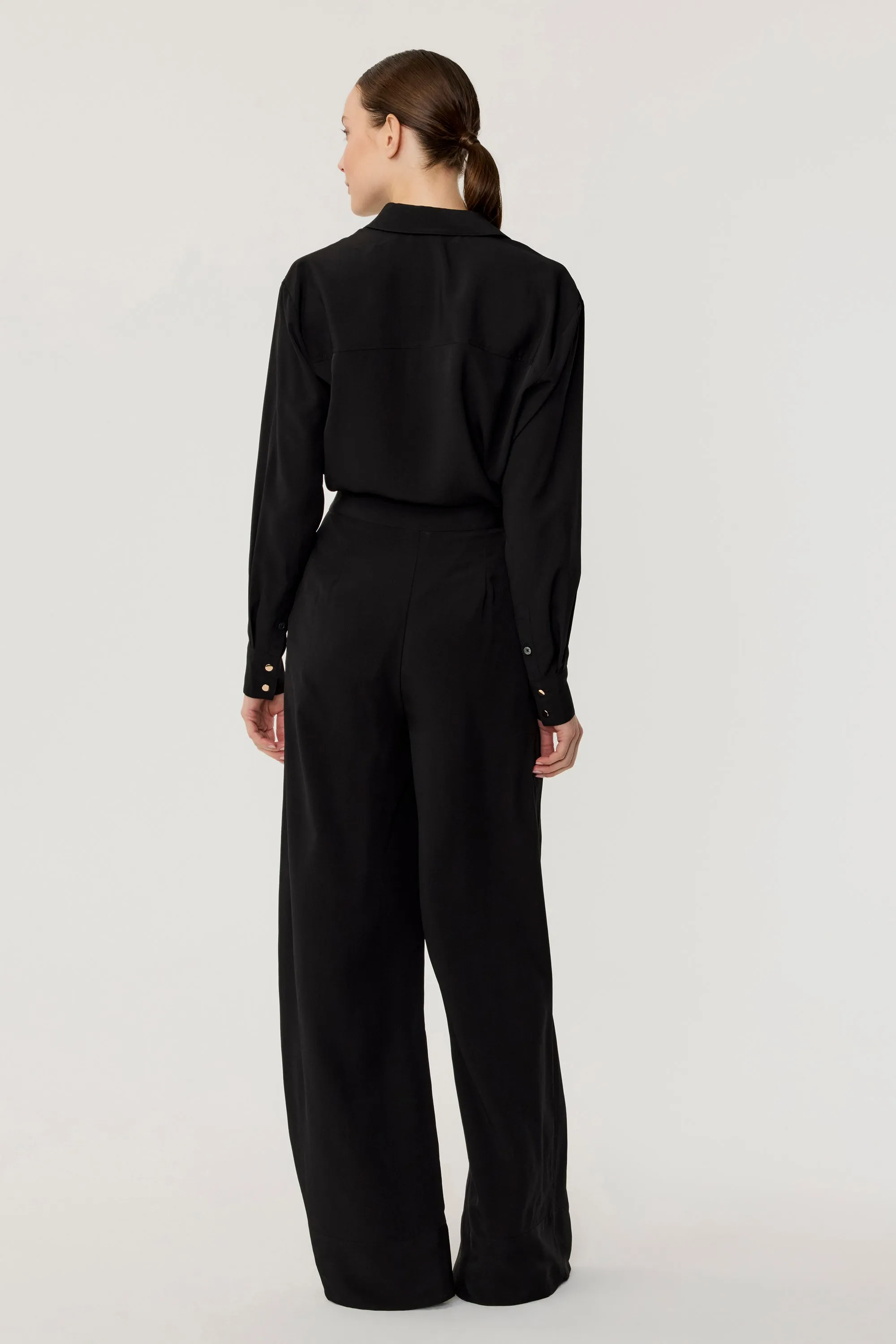 Riley Silk Button-Down Shirt sold by Toccin product image thumbnail 4