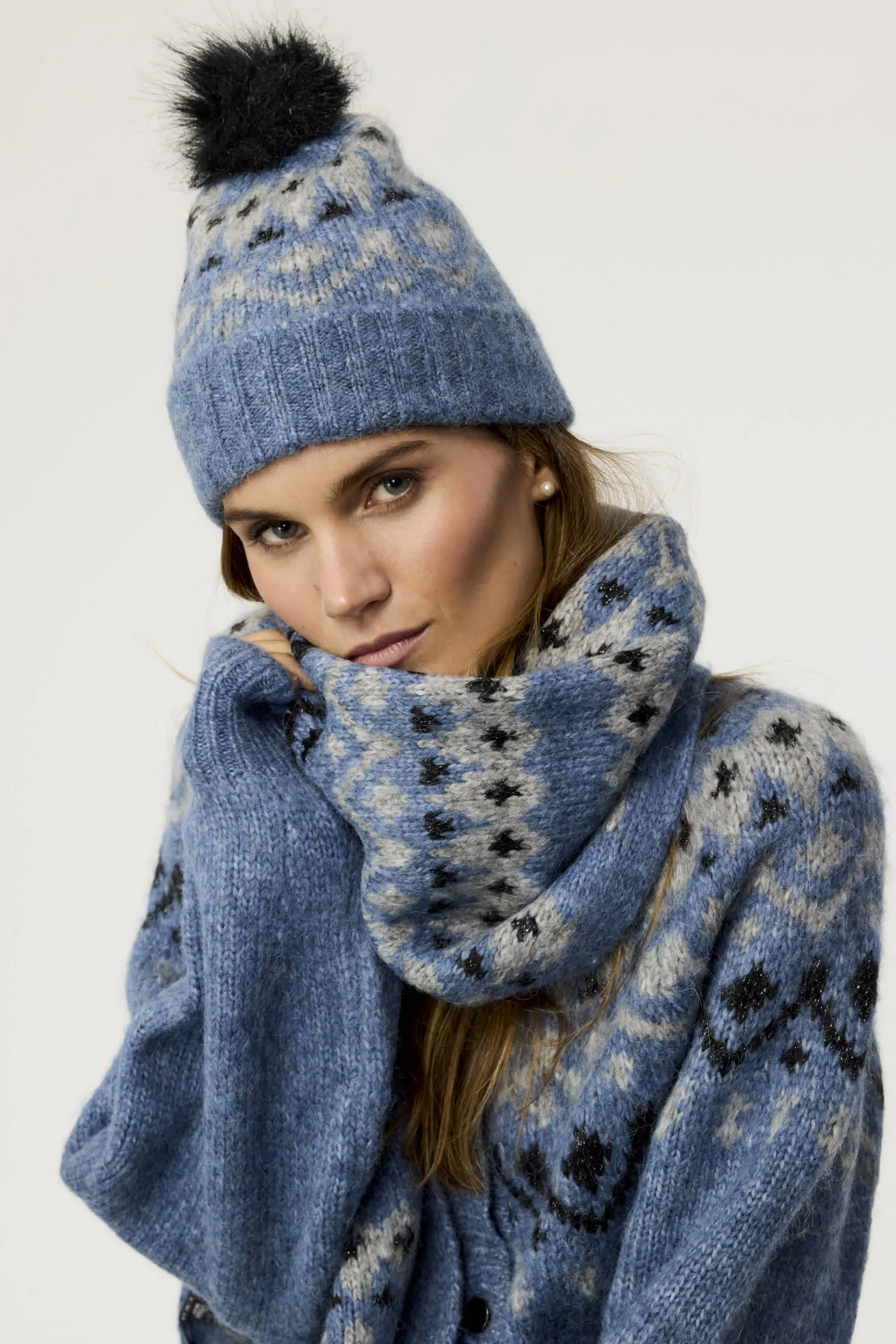 Asher Fair Isle Beanie sold by Toccin product image thumbnail 2