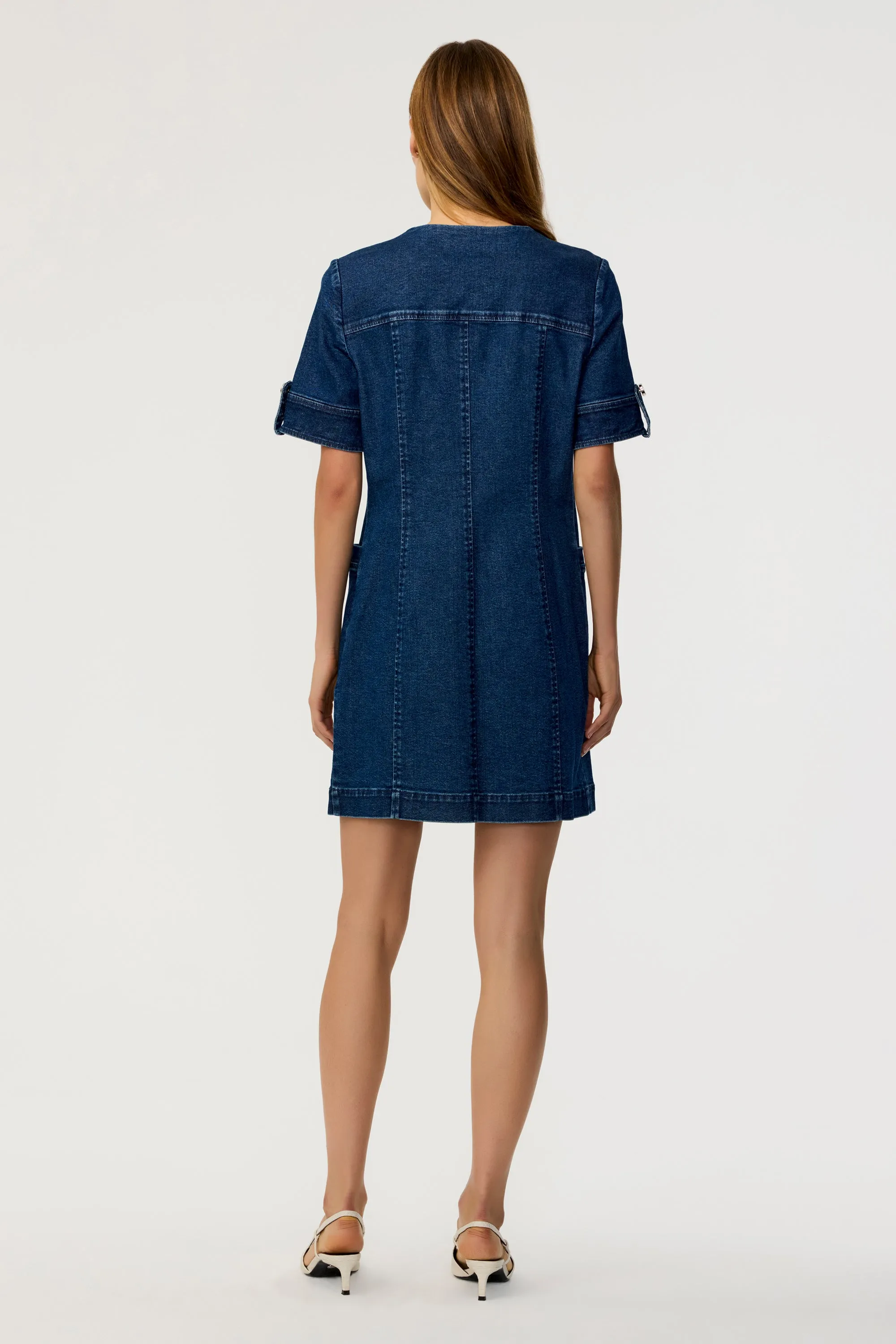 Gale Denim Mini Dress sold by Toccin product image thumbnail 4