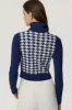 Morgan Houndstooth Sweater sold by Toccin
