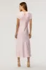 Luciana Silk Midi Dres sold by Toccin