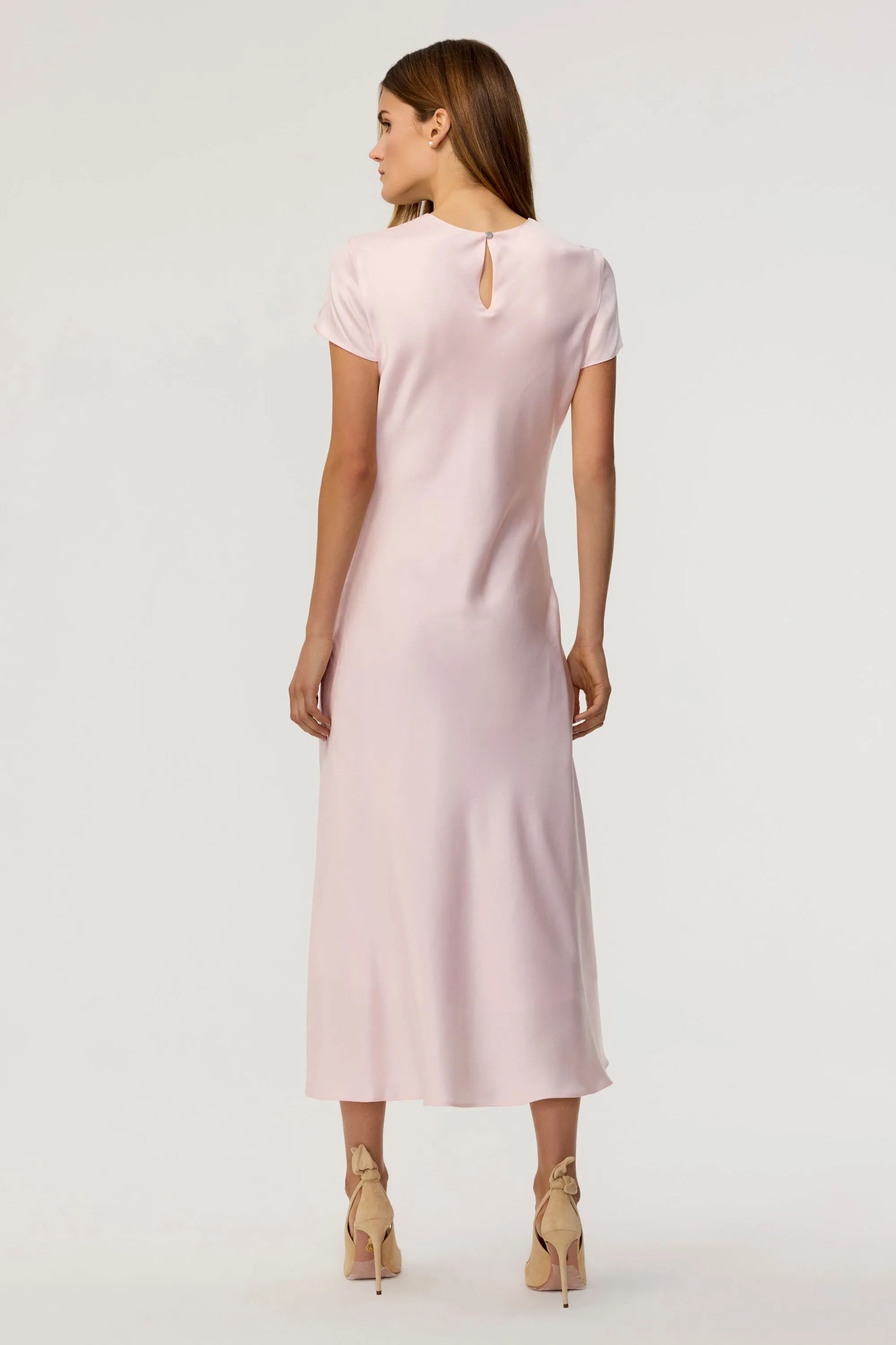 Luciana Silk Midi Dres sold by Toccin product image thumbnail 2