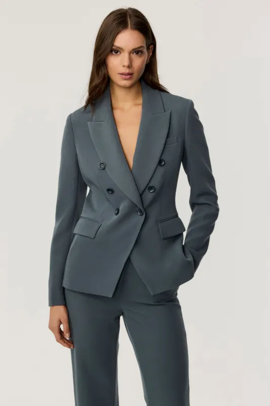 Kylie Double-Breasted Blazer sold by Toccin