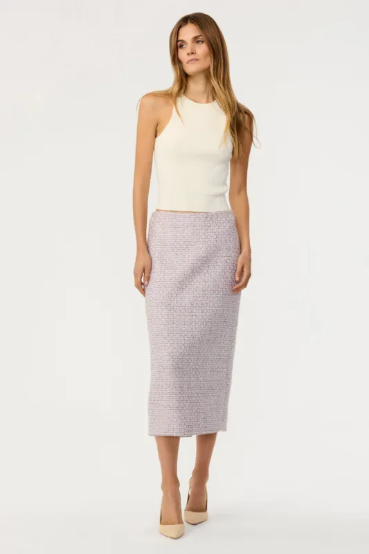Leilani Tweed Pencil Skirt sold by Toccin