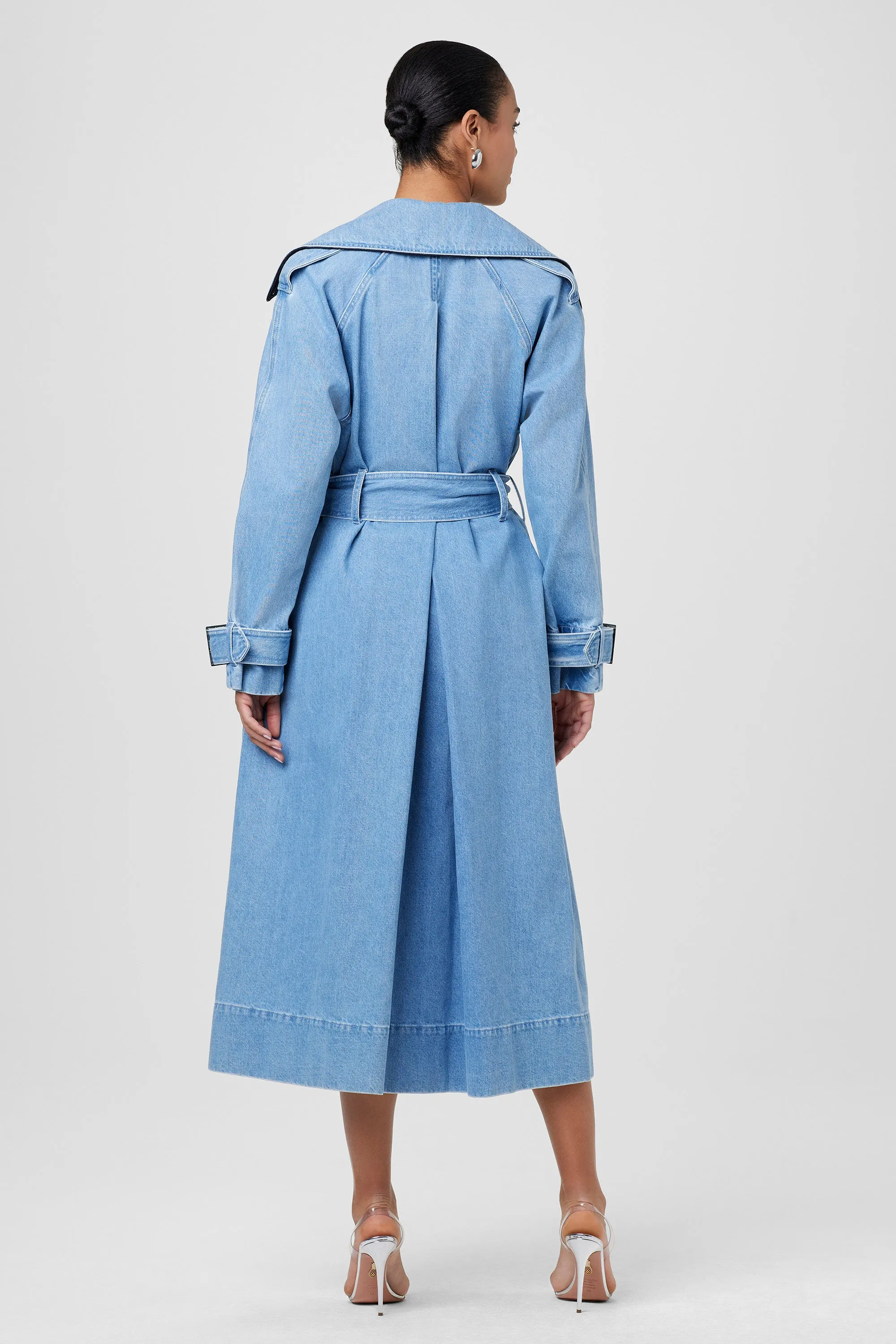 Chloe Denim Trench Jacket sold by Toccin product image thumbnail 4