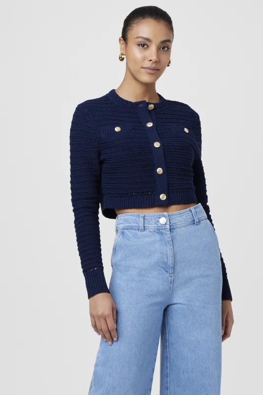 MILLER POINTELLE CARDIGAN sold by Toccin