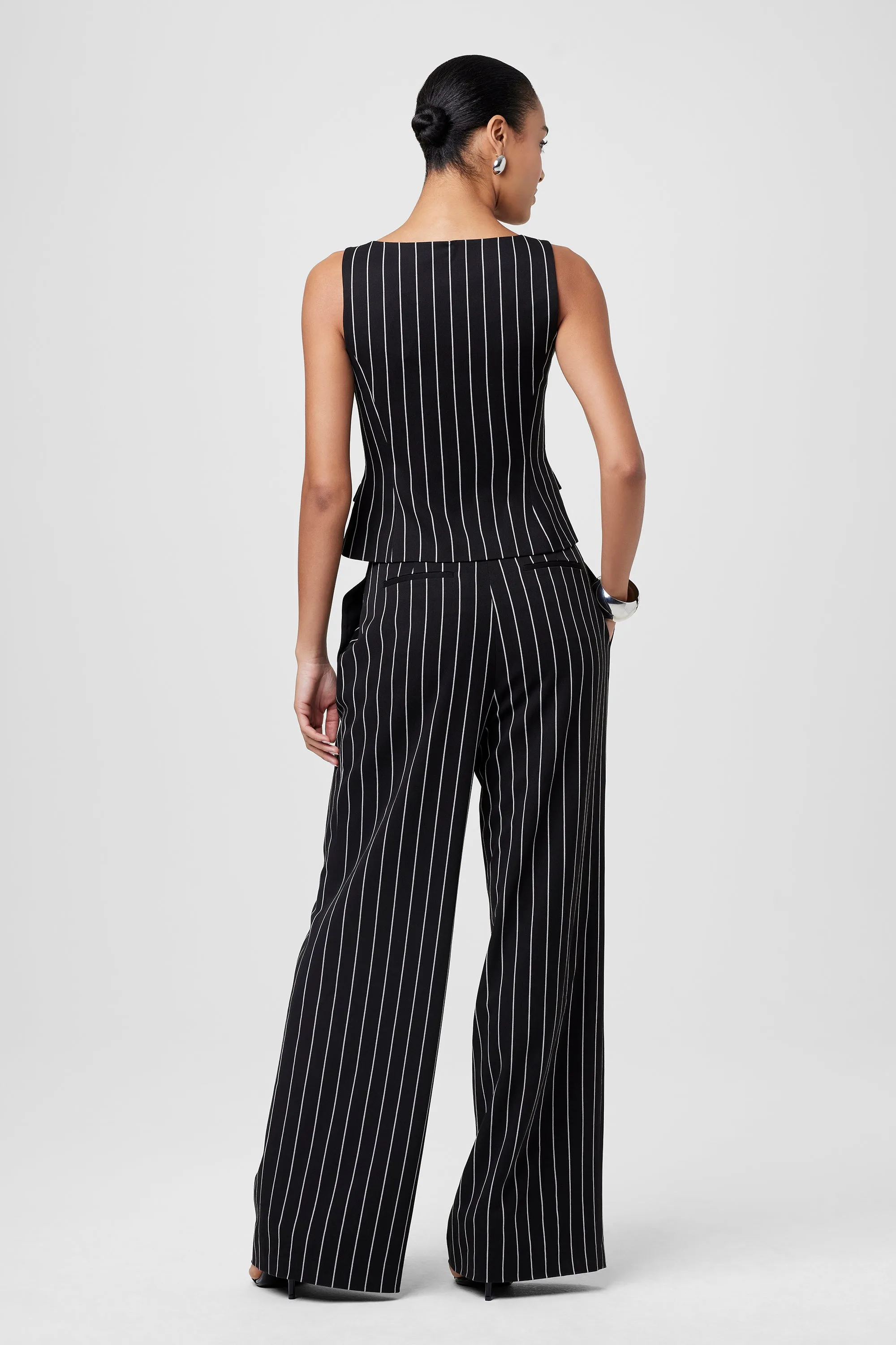 Hailey Pinstripe Trouser sold by Toccin product image thumbnail 5